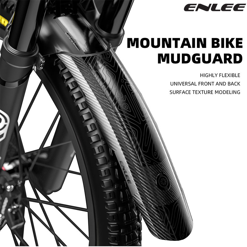 Mountain Biking In The Rain - Pelindung Lumpur Sepeda Gunung ENLEE, Pelindung