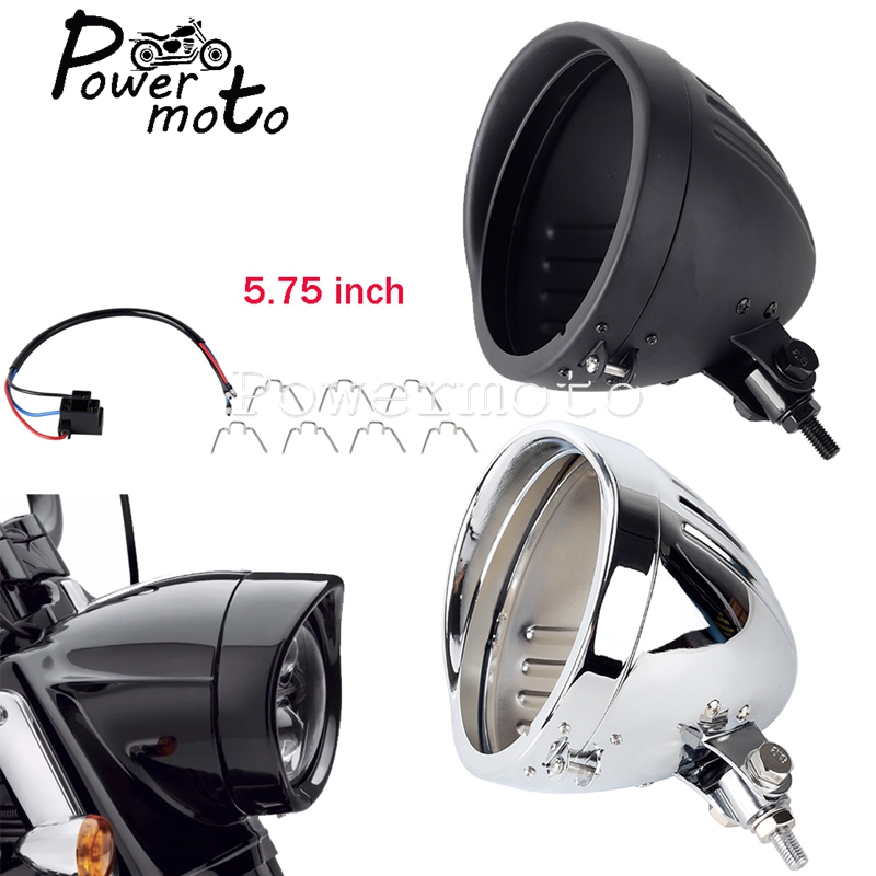 Mountain Biking Derby - Lampu depan sepeda motor 5.75 inci,