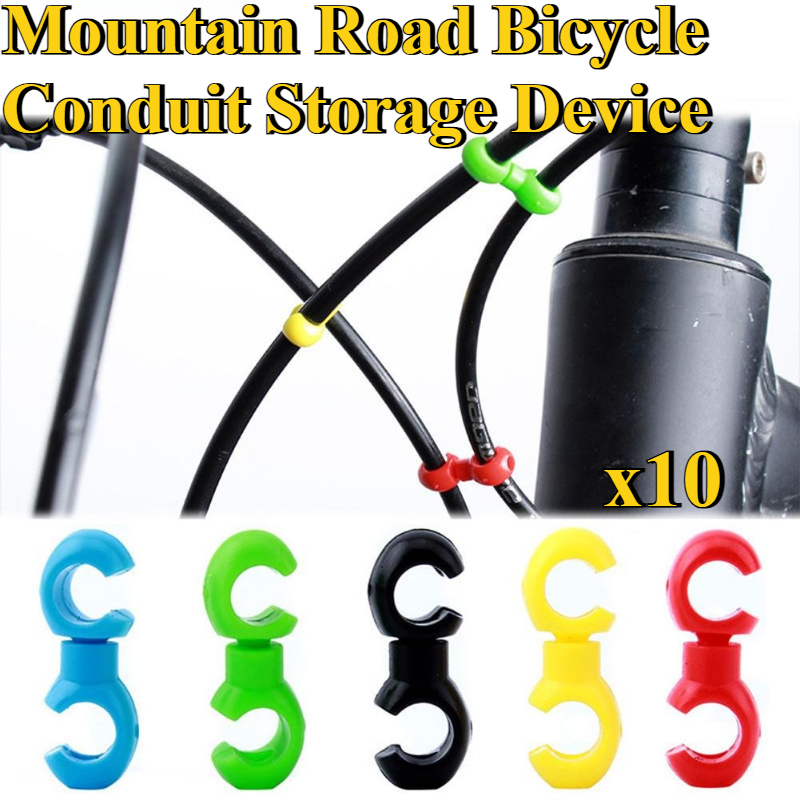 Mountain Biking Kit - 10 Buah/Set Klip Garis Silang Sepeda