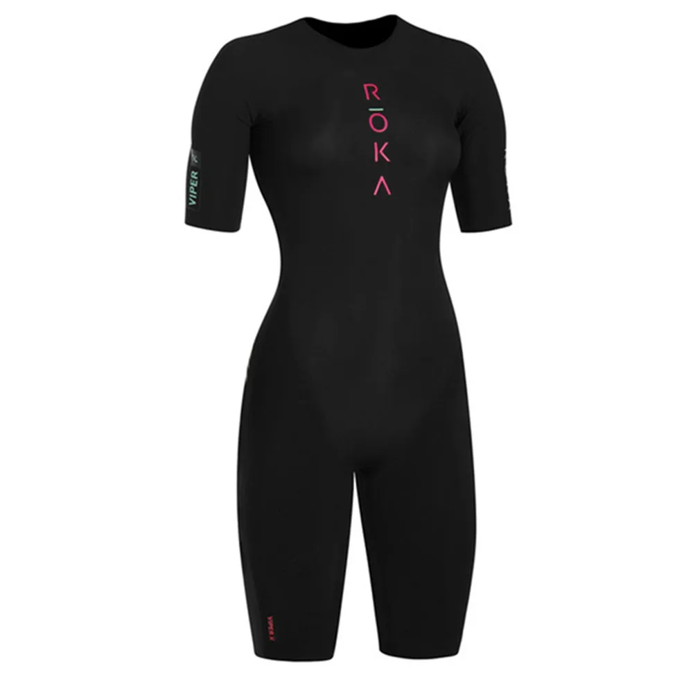 Mountain Biking Jumps - Roka baju renang lengan pendek untuk