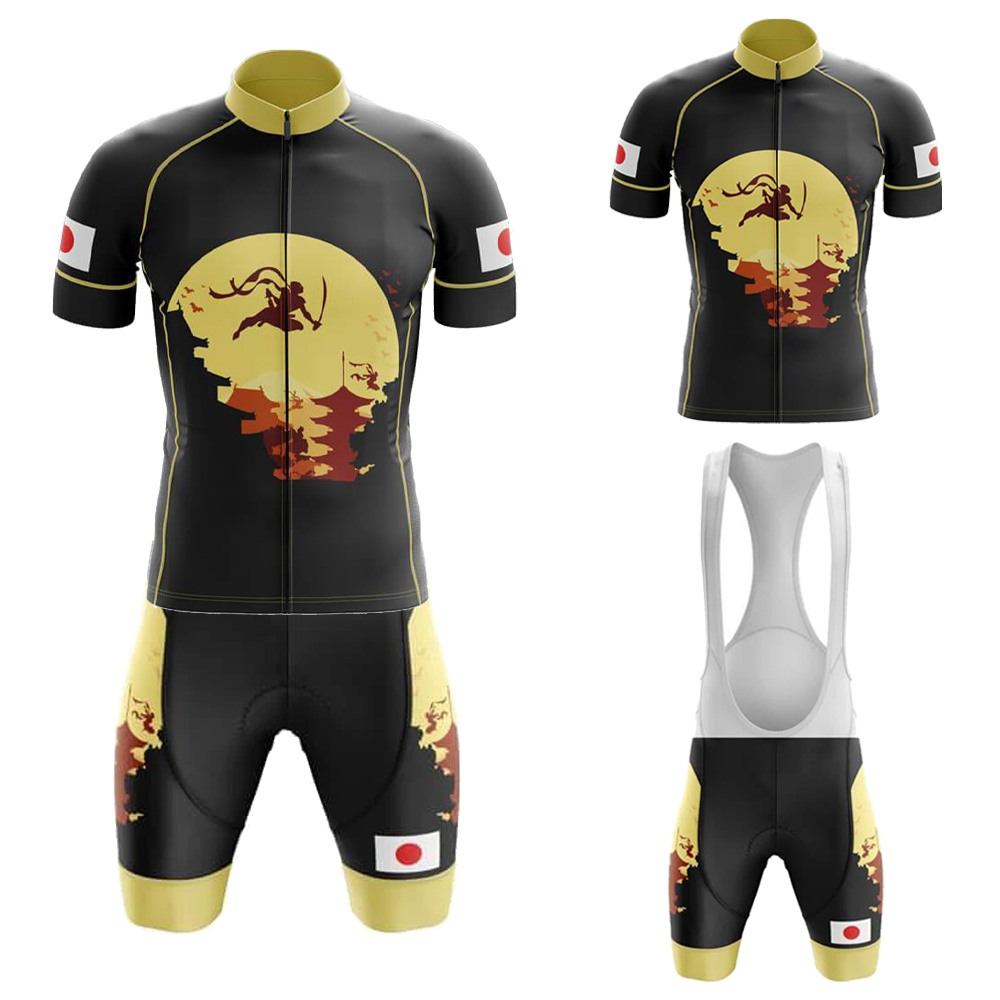 Mountain Biking In Japan - Set Jersey Bersepeda Jepang untuk Pria