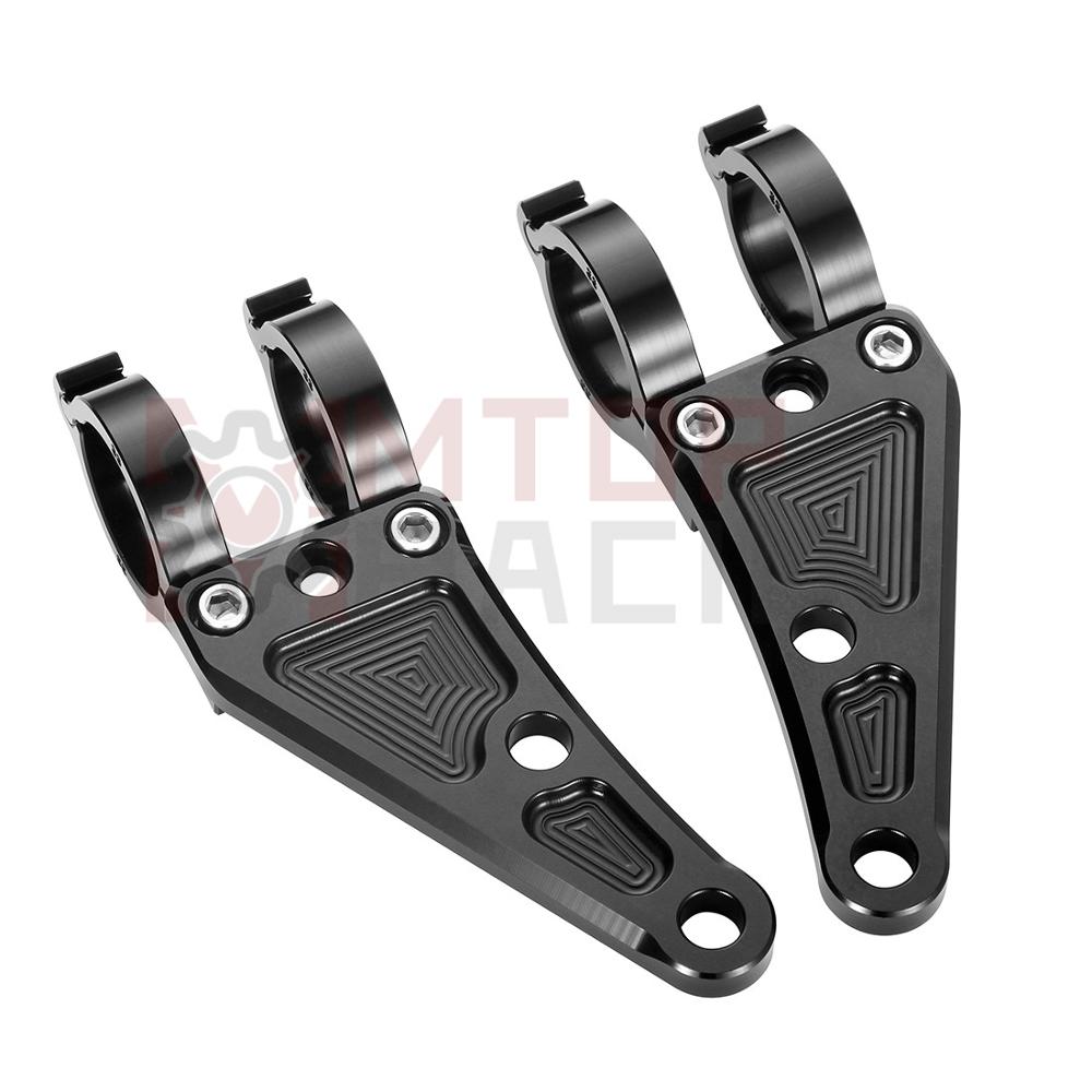 Mountain Biking Derby - Braket Dudukan Lampu Depan CNC Sepeda