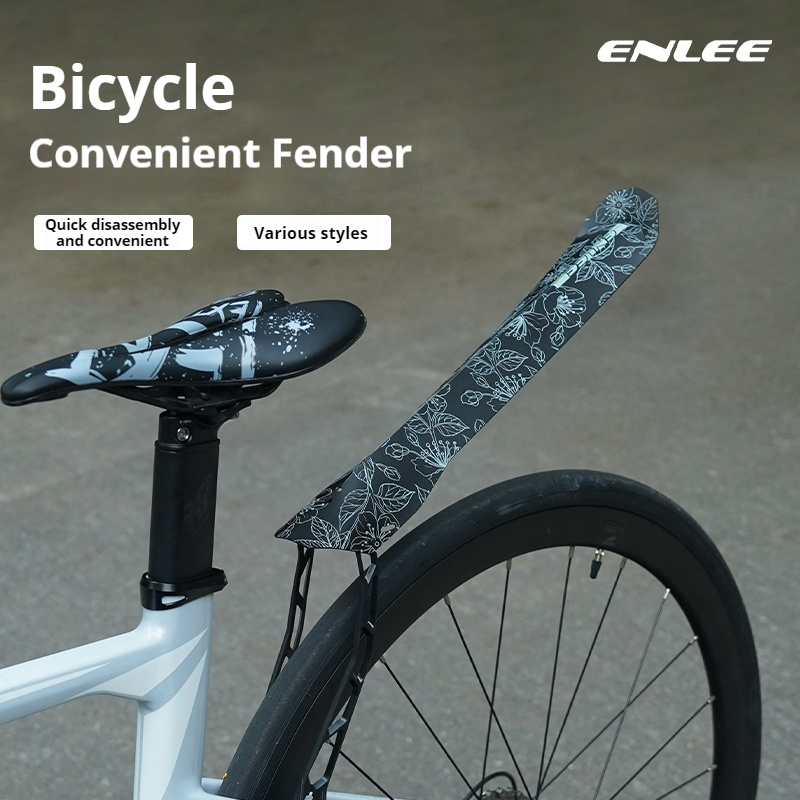 ENLEE Spatbor Sepeda Jalan Ray - Mountain Biking In The Rain ulasan dan harga