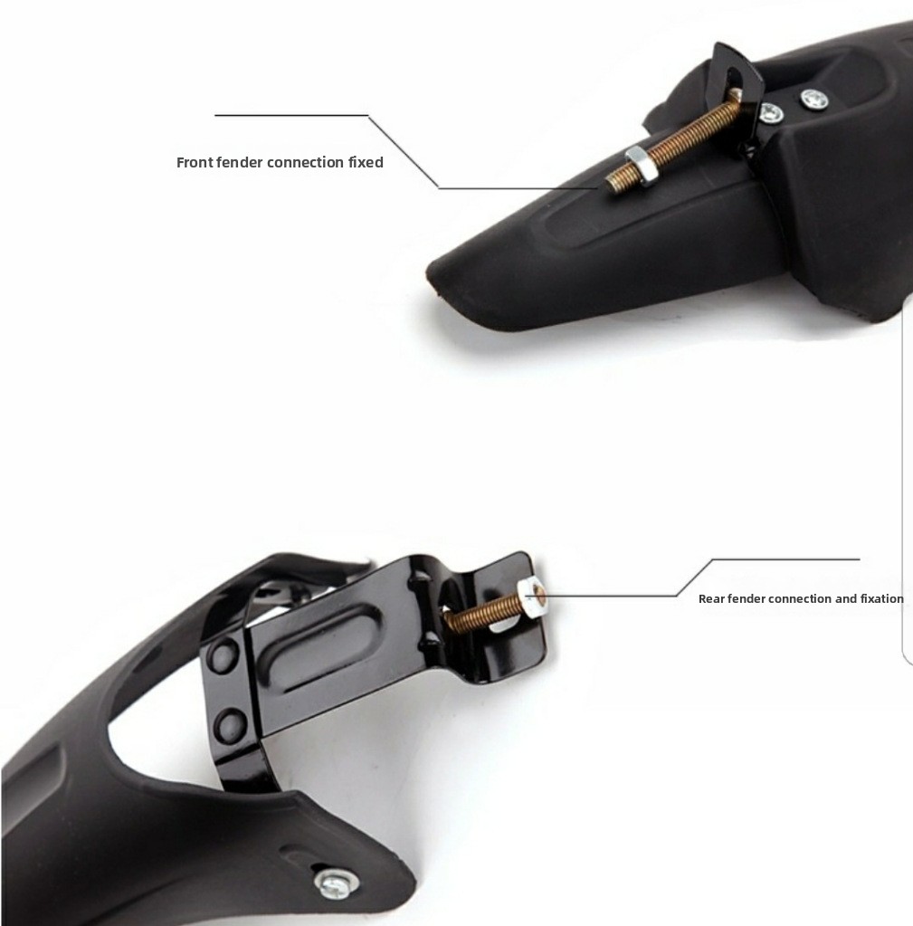 4pc Fender Sepeda Gunung Unive - Mountain Biking In The Rain ulasan dan harga