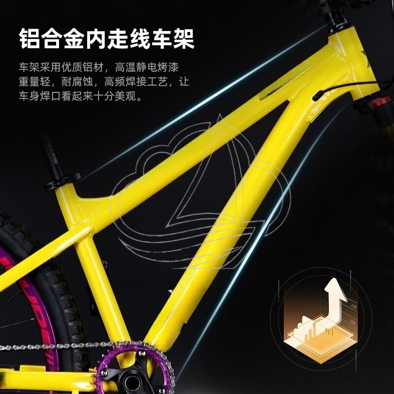 Sepeda Gunung 12-speed Berbaha - Mountain Biking Jumps ulasan dan harga