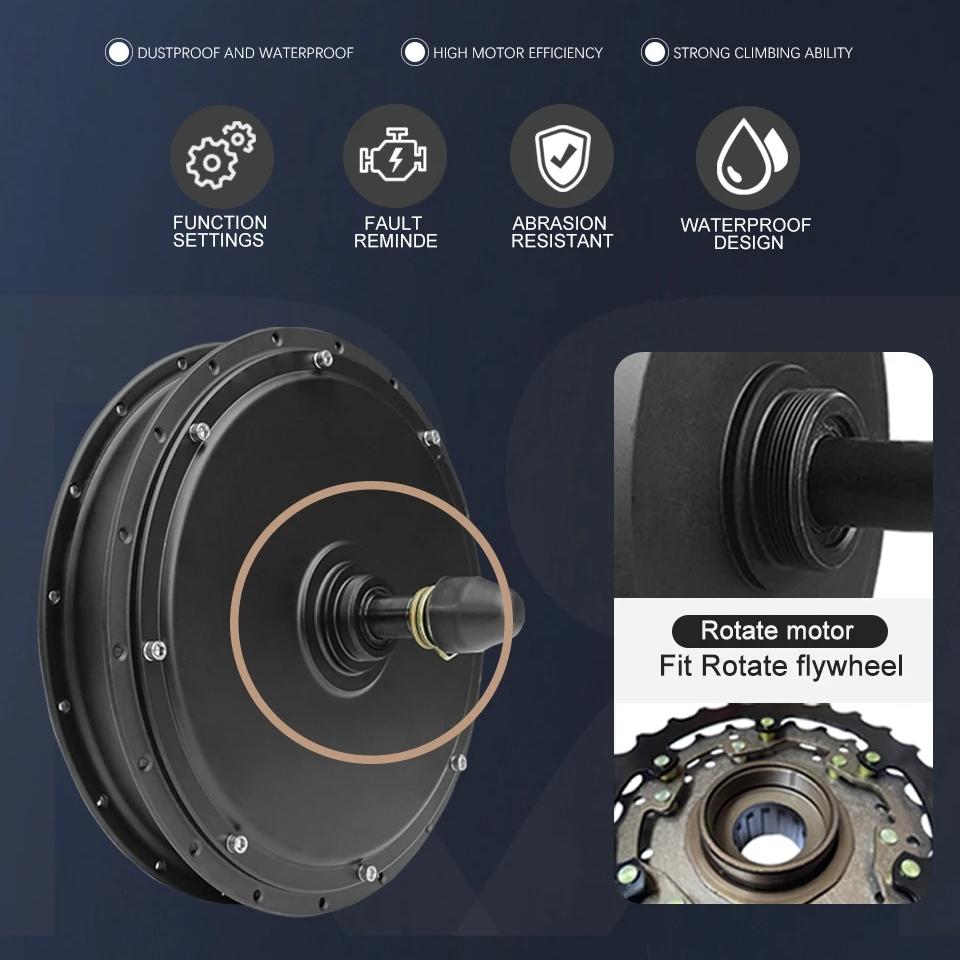 MTX 48V52V 2000W Roda Motor Eb - Mountain Biking Gear ulasan dan harga