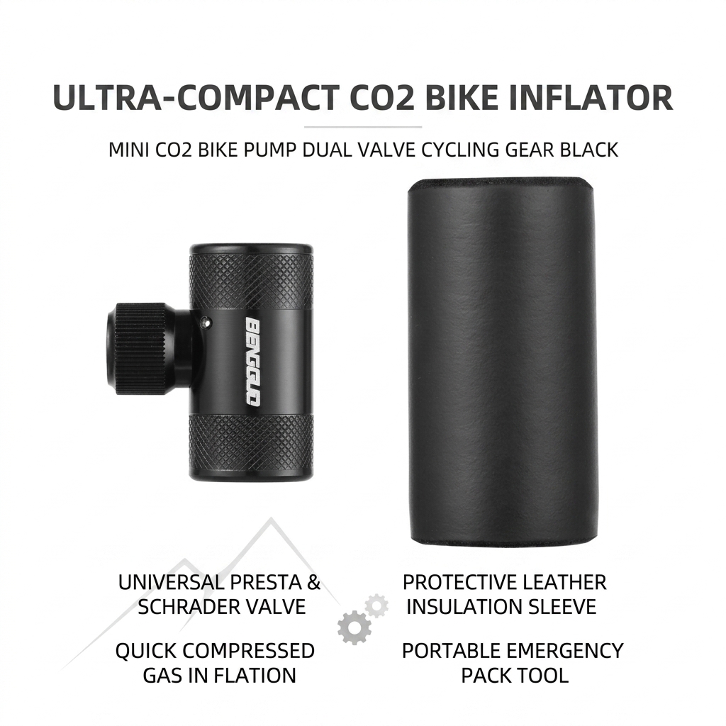 Pompa Sepeda Mini CO-2 Untuk S - Mountain Biking In French ulasan dan harga