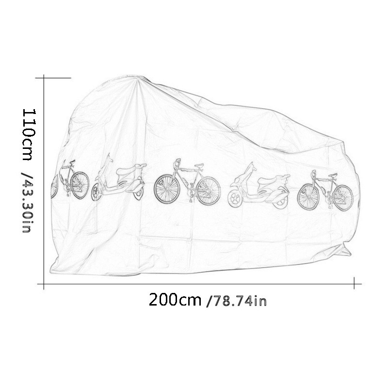 Penutup Sepeda Anti Air dan An - Mountain Biking In The Rain ulasan dan harga