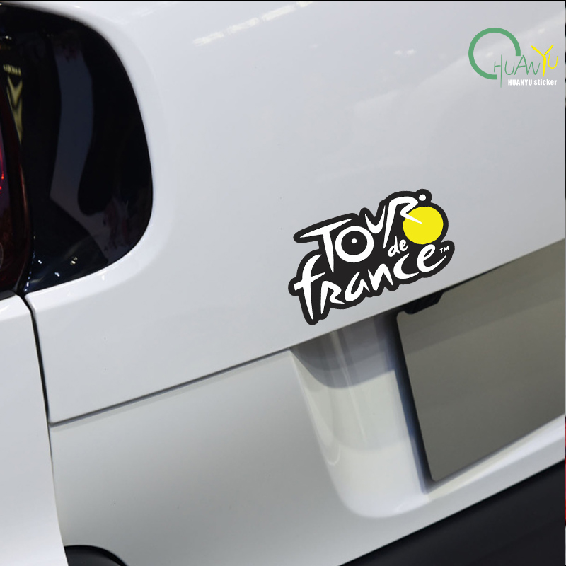 Stiker logo Tour de France unt - Mountain Biking Gear ulasan dan harga