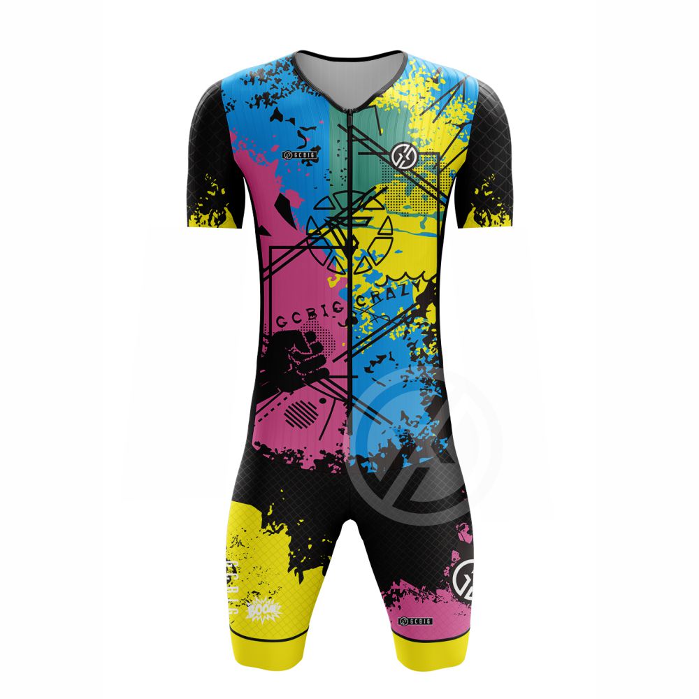 GCBIG Triathlon Suit Pria Body - Mountain Biking Jumps ulasan dan harga