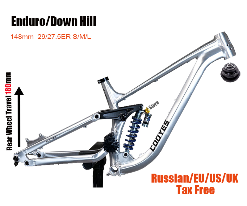 Rangka Sepeda Full Suspension  - Mountain Biking Jumps ulasan dan harga