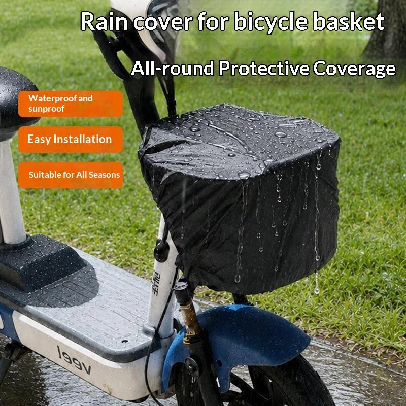 Pelapis Keranjang Sepeda Anti  - Mountain Biking In The Rain ulasan dan harga