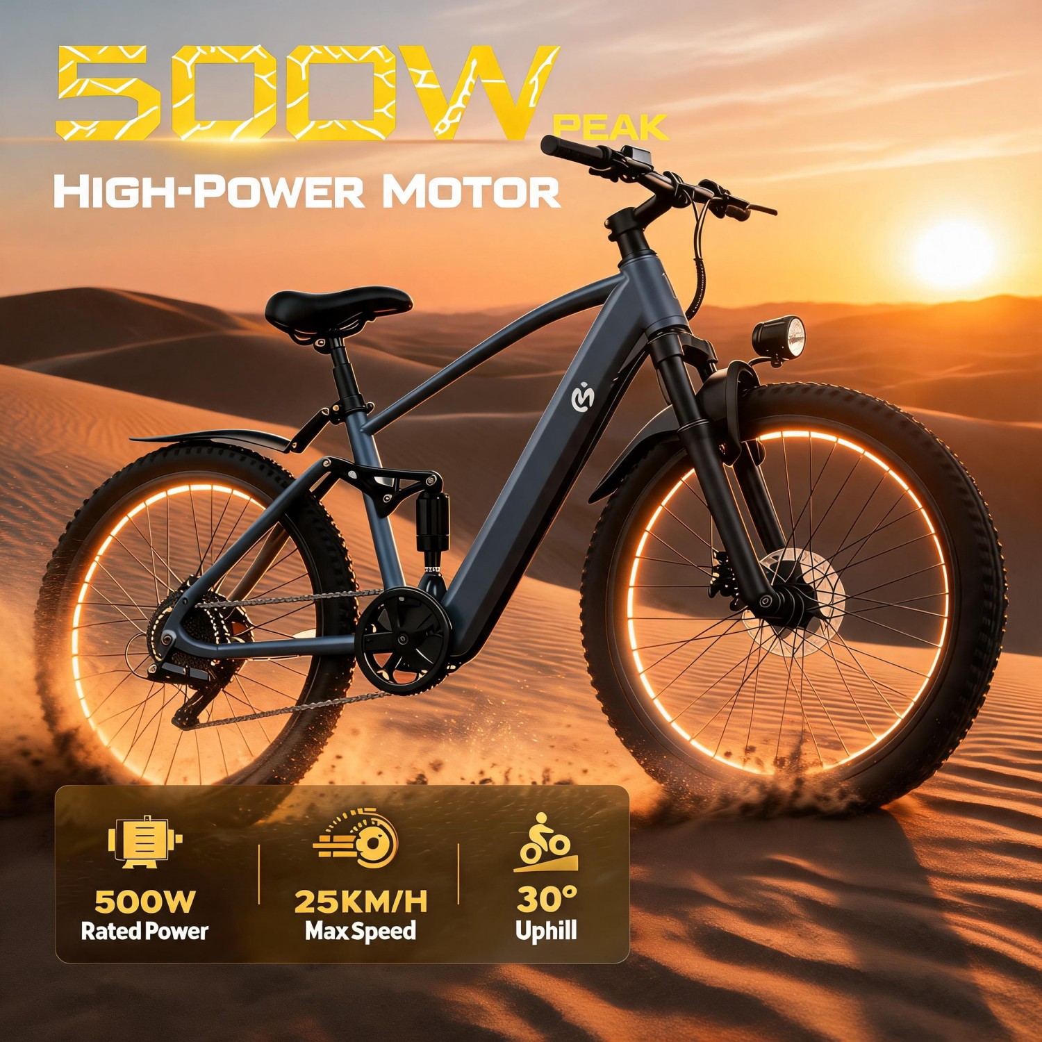 Sepeda Listrik Off-Road, Motor - Mountain Biking Kit ulasan dan harga