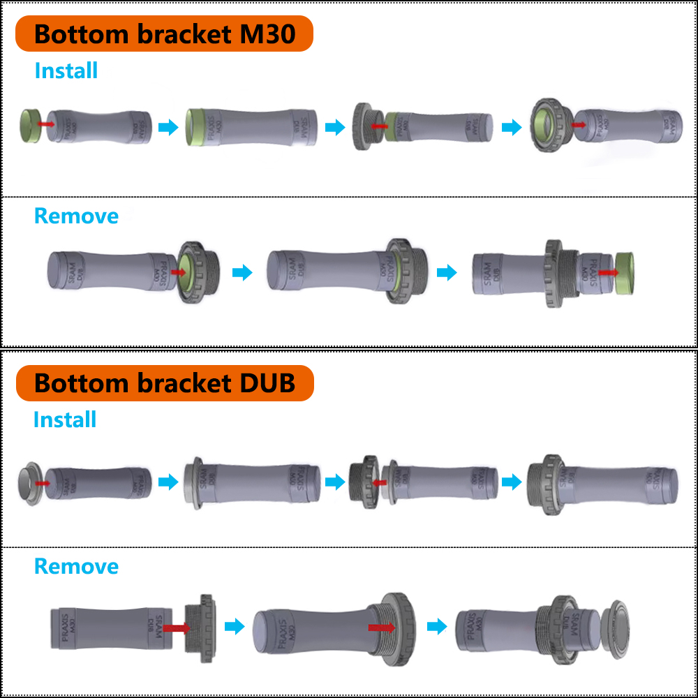 Pelepas lengan braket bawah se - Bottom Bracket Press ulasan dan harga