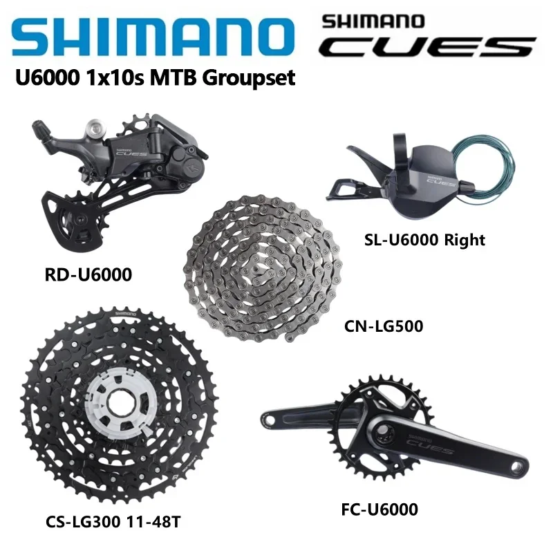 CUES U6000 Set SL-U6000 1x10s  - Mountain Biking Kit ulasan dan harga