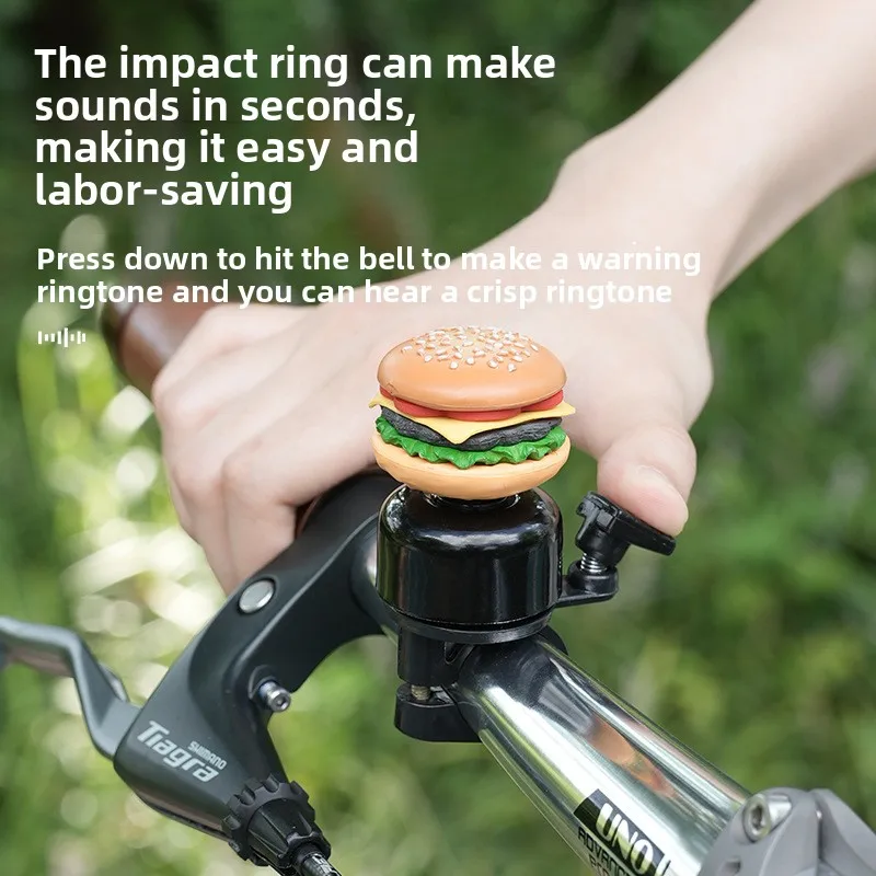 Bel Sepeda Tanduk Burger Kenta - Mountain Biking In French ulasan dan harga