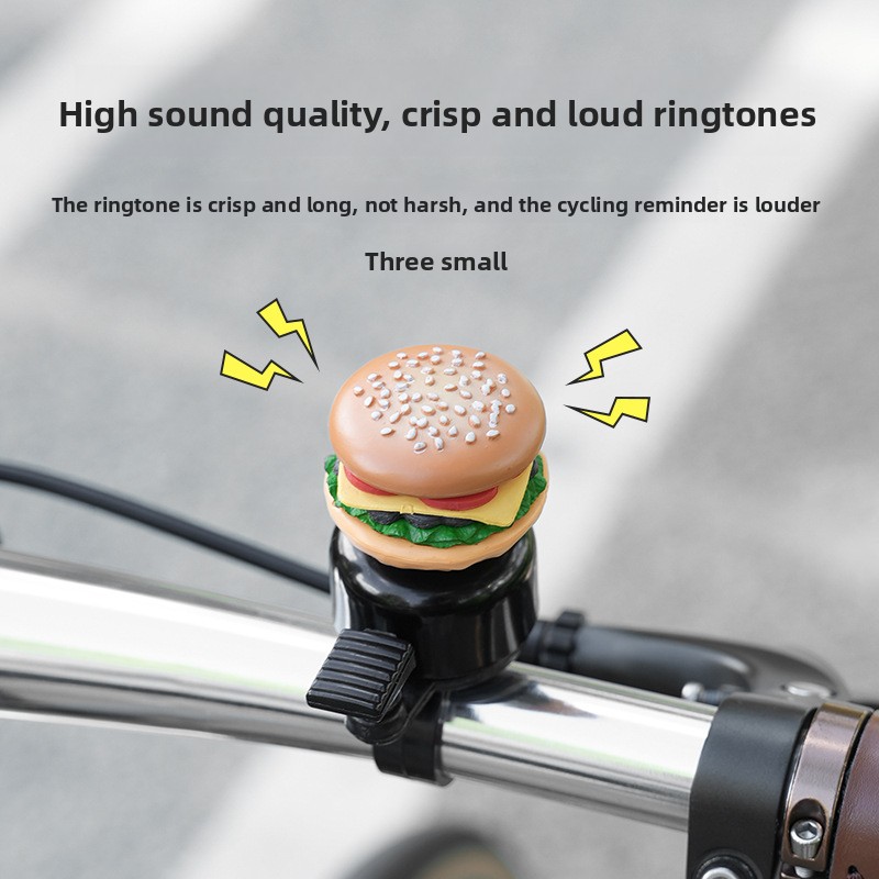 Bel Sepeda Tanduk Burger Kenta - Mountain Biking In French ulasan dan harga