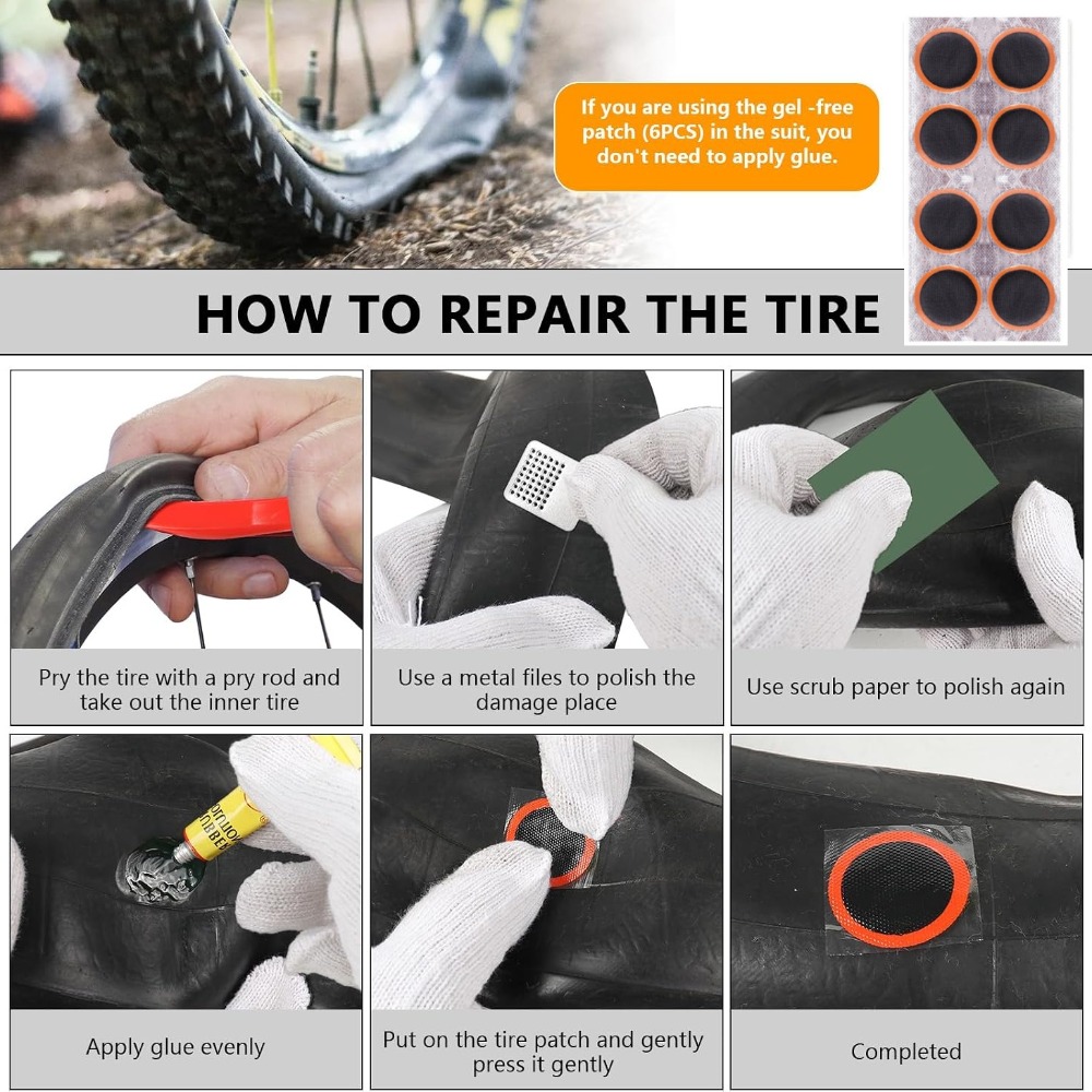Perlengkapan Perbaikan Ban Sep - Mountain Biking Kit ulasan dan harga